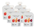 6-PACK OF Puree Apple Organic Sweet Potato And Beet White Leaf Provisions 90 gm