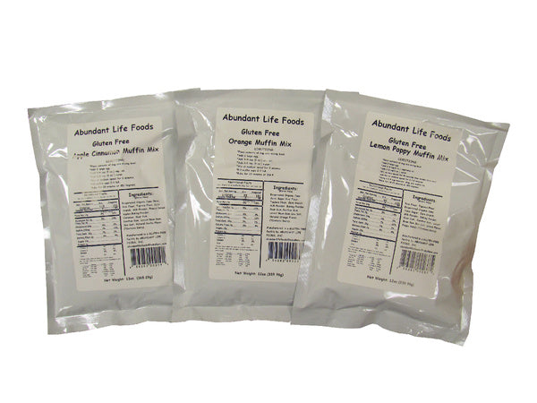 6-PACK OF MIX MUFFIN VARIETY 1 GLTN FR