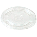 1000-PACK OF Cup/Lid PLA Lids w/ Straw Hole | Fits 9Q-24 oz World Centric Cold Cups | 1000 count