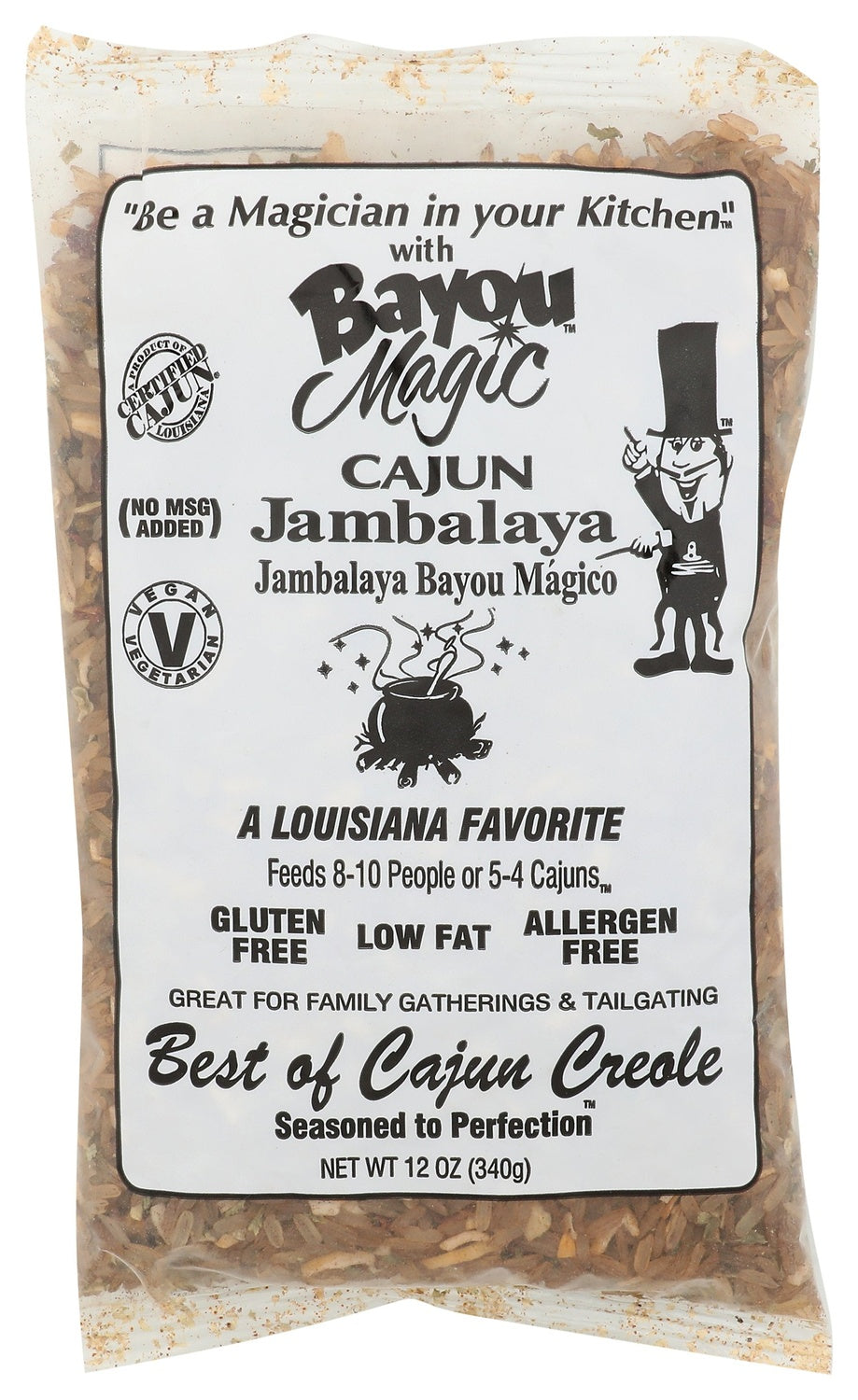 12-PACK OF SEASONING CAJUN JAMBALAYA MIX