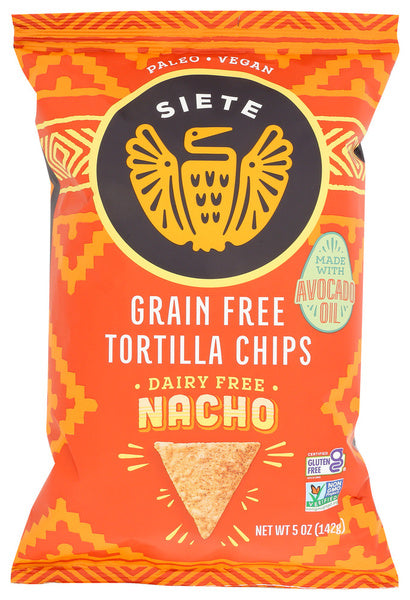12-PACK OF Chip Tortilla Siete 5 oz