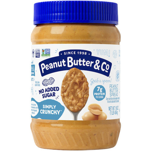 6-PACK OF Spread Butter Crunchy Peanut Peanut Butter & 16 oz