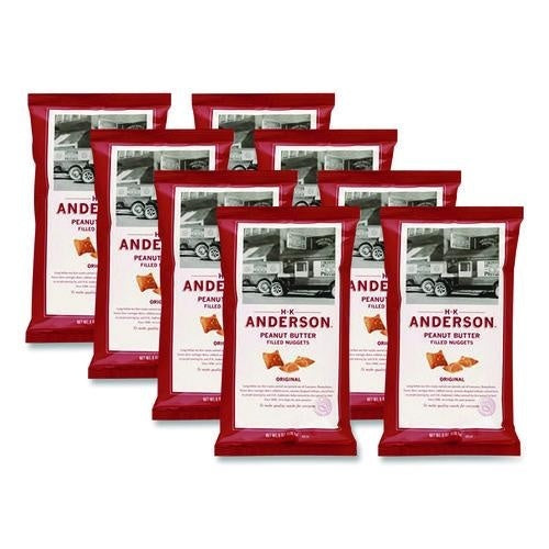 8-PACK OF PRETZEL NUGGET PEANUT BUTTER FILLED