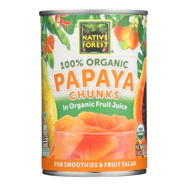 6-PACK OF PAPAYA CHUNK ORGANIC
