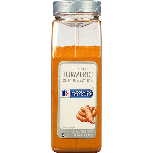 6-PACK OF Turmeric Mccormick Culinary, 6 - 16 Oz