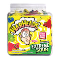 6-PACK OF Extreme Sour Hard Candy Tub Warheads, 6 - 34 Oz