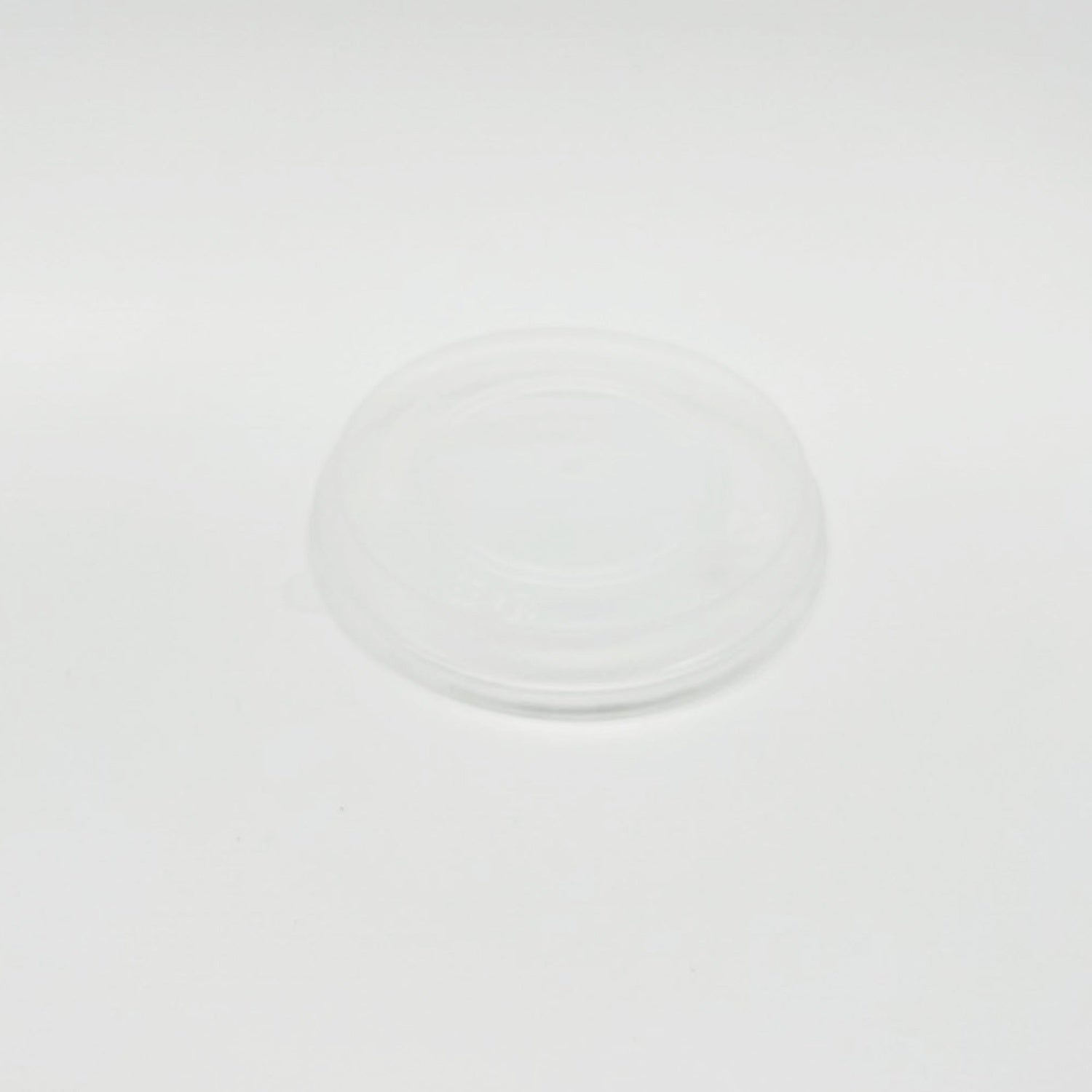 50-PACK OF Lid Plastic Clear Fits 30.5oz/900ml White Kraft Paper Cup 600 counts