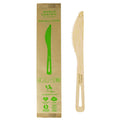 750-PACK OF World Centric KNBBI Bamboo Paper Knife Cutlery - Natural (750/Carton)
