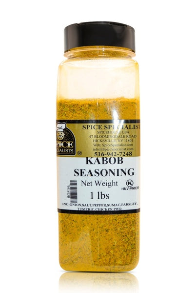 12-PACK OF Kebab Seasoning - 12 Pack of 1 lb. Containers