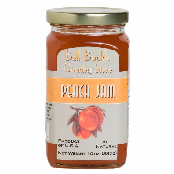 6-PACK OF Jam Peach, Bell Buckle Country Store
