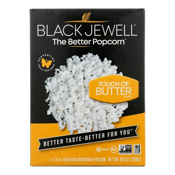 6-PACK OF Popcorn Microwave Butter Black Jewell 10.5 oz