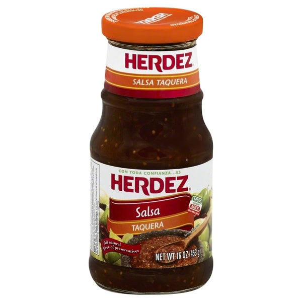 12-PACK OF SAUCE SALSA TAQUERA 16 OUNCE - CASE OF 12