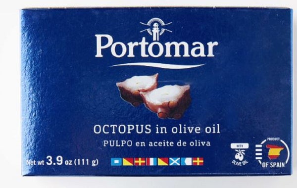 3.9 OZ-PACK OF OCTOPUS SPANISH IN OLIVE OIL