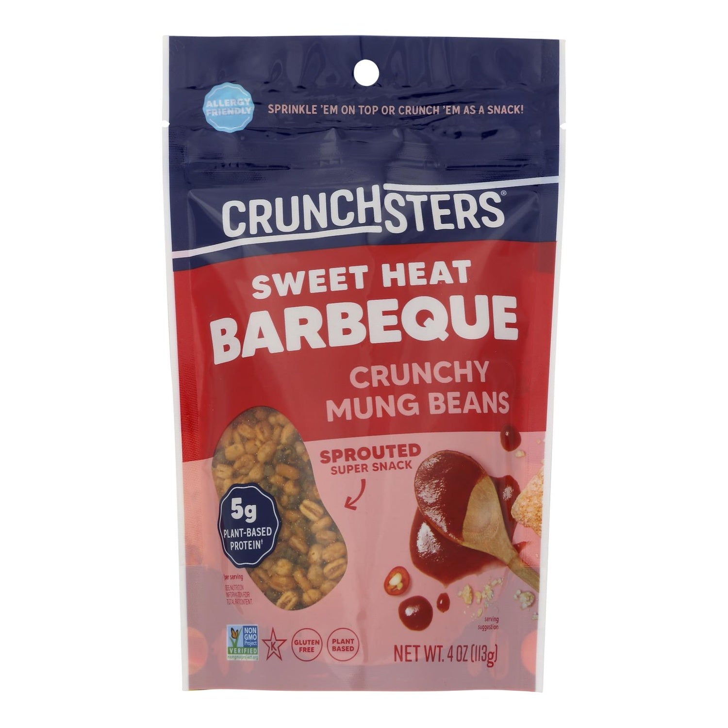 6-PACK OF SNACK CRUNCH SWEET HEAT BARBEQUE