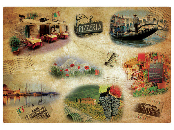 1-PACK OF PLACEMAT PAPER TOUR OF ITLY