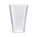 24-PACK OF Cup Disposable 10 oz Square Plastic