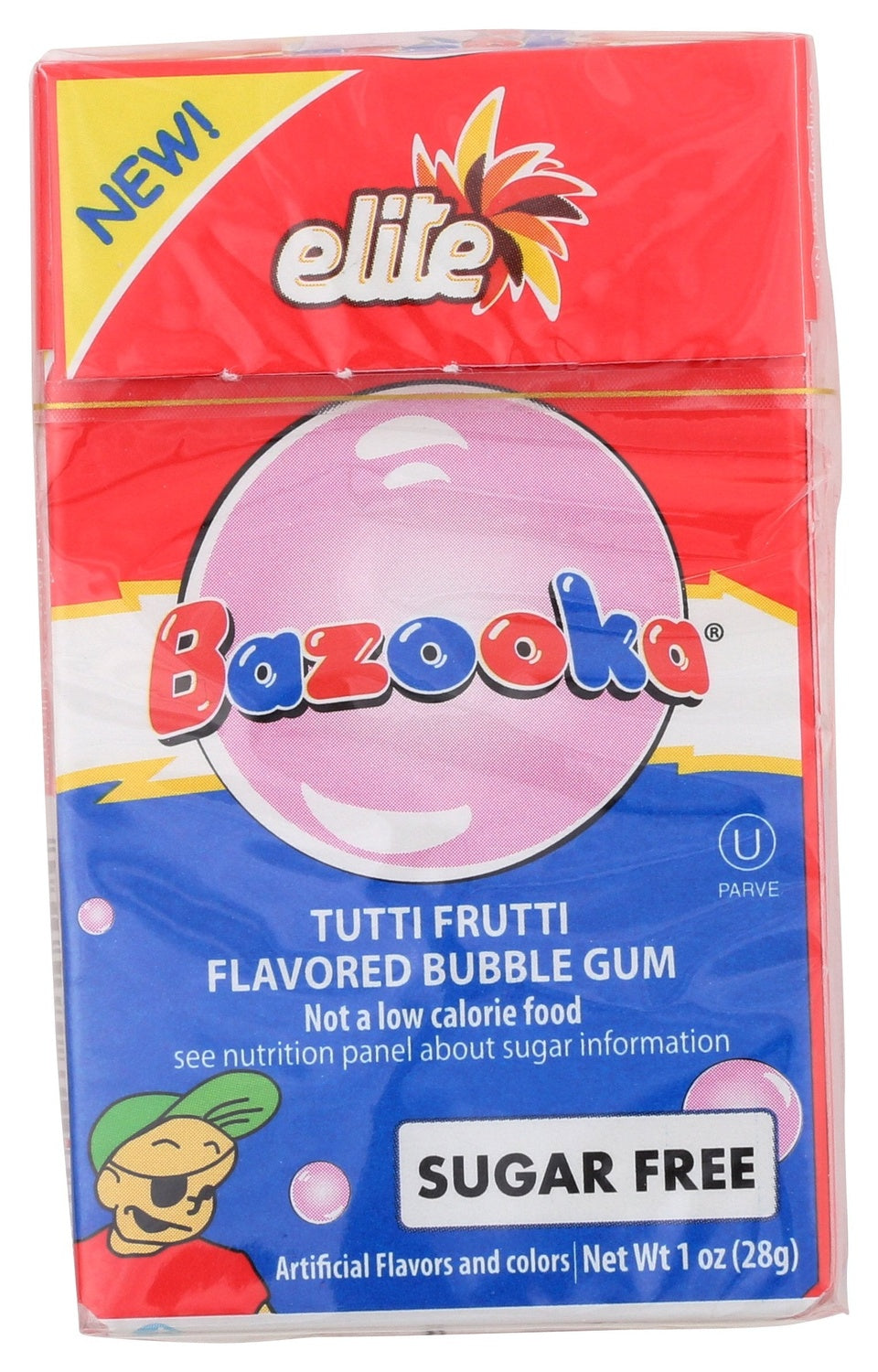 16-PACK OF GUM BUBBLE TUTTI FRUTTI