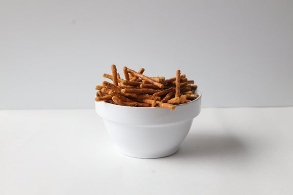 12-PACK OF Pretzel Sticks - Pop Daddy Seasoned Pretzels - Thai Honey Curry