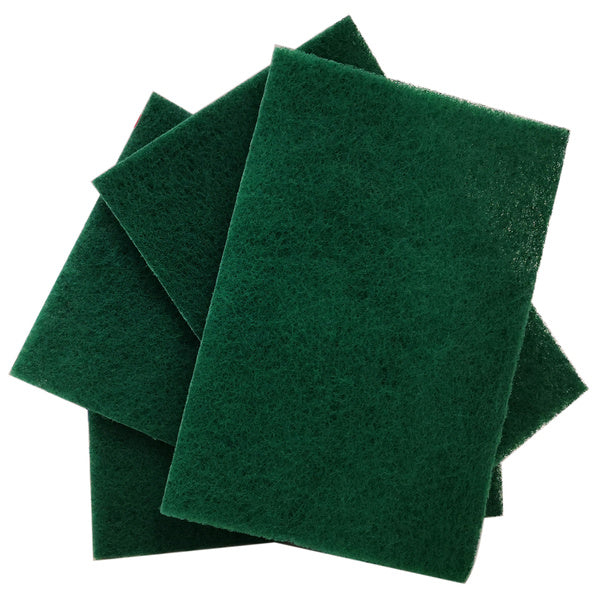 20CT-PACK OF PAD SCOUR GRN 6X9IN ANTIMICRO