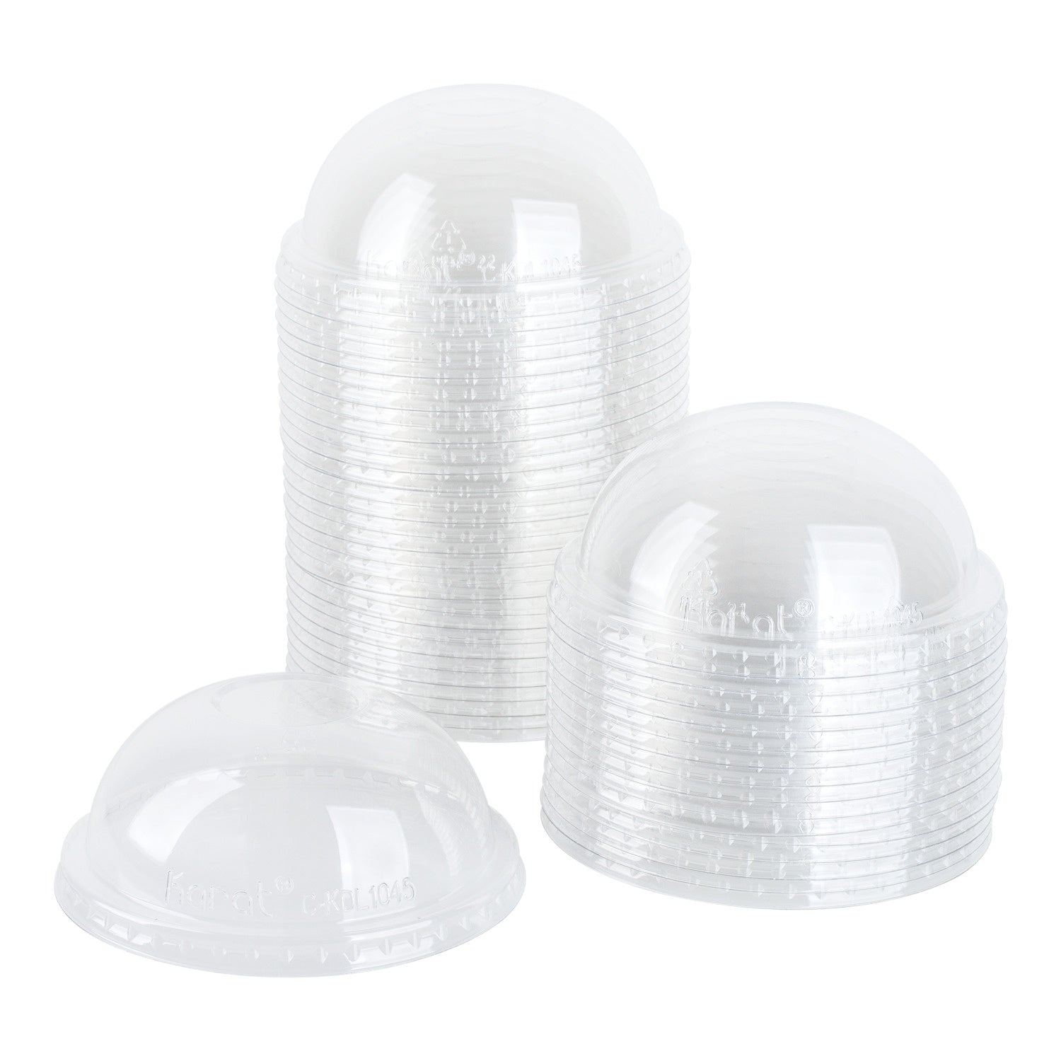 600-PACK OF Lid Togo Karat 600 ct 32 oz Plastic Dome Cup Lids | PET | No Hole | 104.5 mm