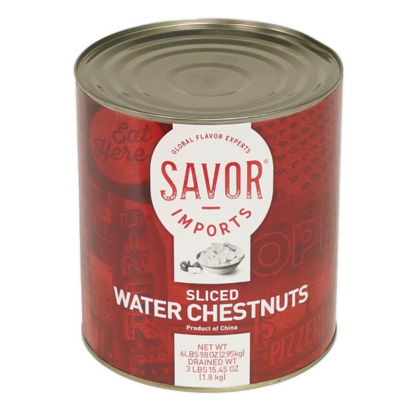 6-PACK OF CHESTNUT WATER SLICED