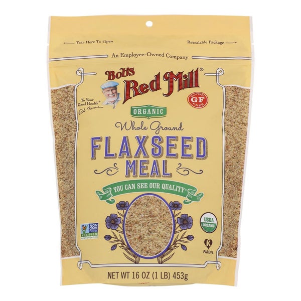 4-PACK OF SEED FLAX FLAXSEED MEAL BROWN