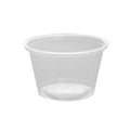 2500-PACK OF Cup Sauce Karat FP-P400-PP 4 oz. PP Portion Cups - Clear (Case of 2500)