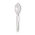 1000-PACK OF Cutlery Plastic Dixie TH017 Heavyweight Plastic Teaspoons - Crystal Clear, 1000 Count - Durable and Elegant Cutlery for Any Occasion