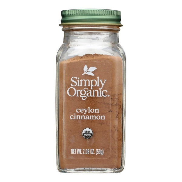 6-PACK OF Spice Cinnamon Ceylon Simply Organic 2.1 oz