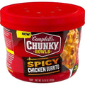 8-PACK OF Chunky Spicy Chicken Burrito Soup, Microwaveable Bowl Campbell'S Soup, 8 - 15.25 Oz