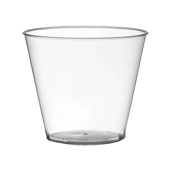 25-PACK OF Cup Plastic 5 oz Crystal Clear
