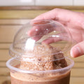 600-PACK OF Lid Togo Karat 600 ct 32 oz Plastic Dome Cup Lids | PET | 104.5 mm