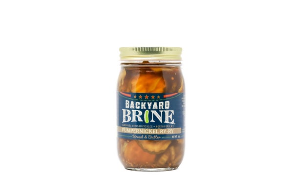 6-PACK OF Pickles Bread & Butter Pumpernickel Ry Ry