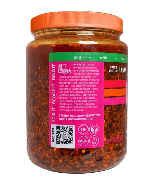2-PACK OF CHILI CRISP MILD 64OZ