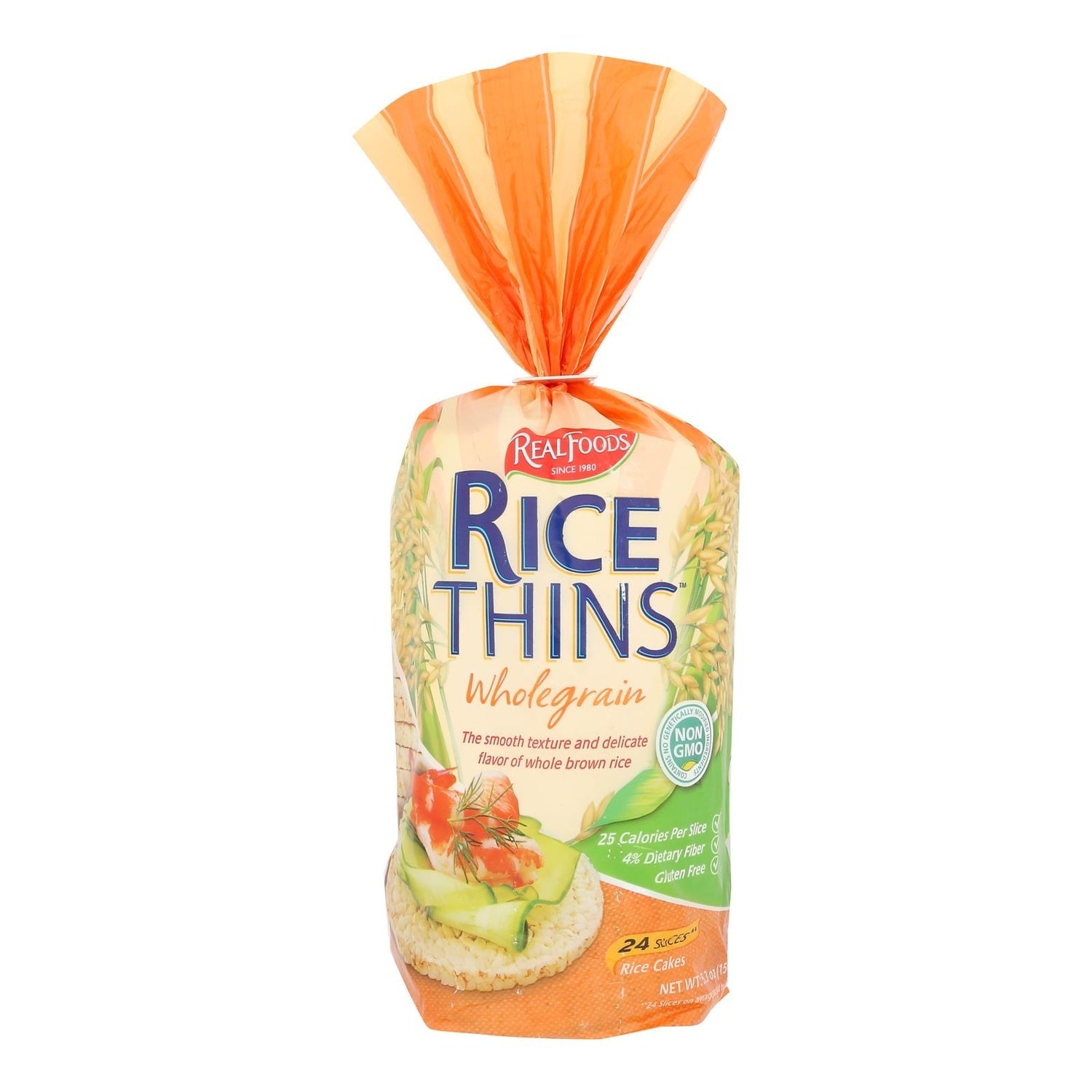 6-PACK OF SNACK RICE WHOLEGRAIN RICE THINS