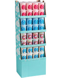96-PACK OF Cotton Candy, Everyday Shipper: Pink Vanilla, Blue Raspberry, Unicorn Tails, Birthday Cake, Chocolate Storybook