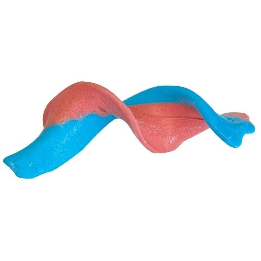 48-PACK OF Sour Taffy Combo: Blue Raspberry & Cherry Face Twisters, 2 - 24 - 1.4 OZ