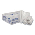 1000-PACK OF Inteplast Group Low-Density Clear Can Liners - 16 Gallon, 0.35 Mil, 24" x 33" - 50 Bags/Roll, 20 Rolls/Carton for Commercial Use