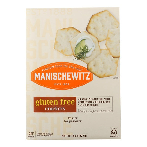 12-PACK OF Cracker Crunchy Gluten Free Manischewitz 8 oz