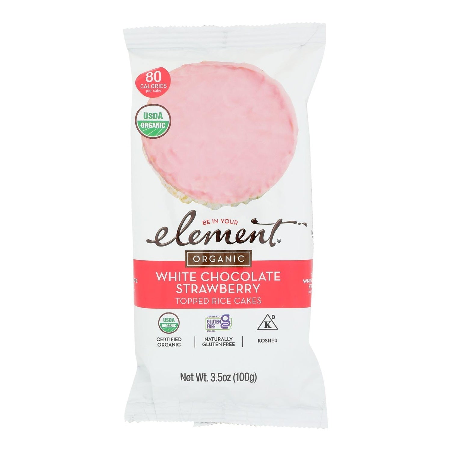 6-PACK OF SNACK RICE STRAWBERRY & CREAM