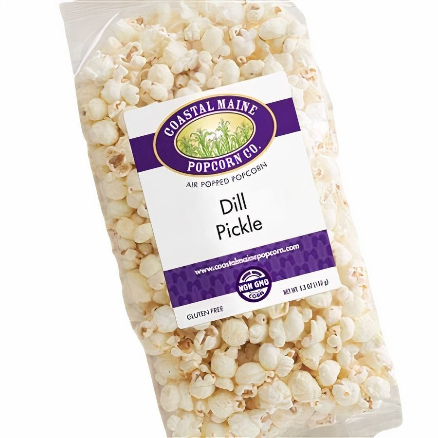 24-PACK OF Popcorn Dill Pickle, Coastal Maine