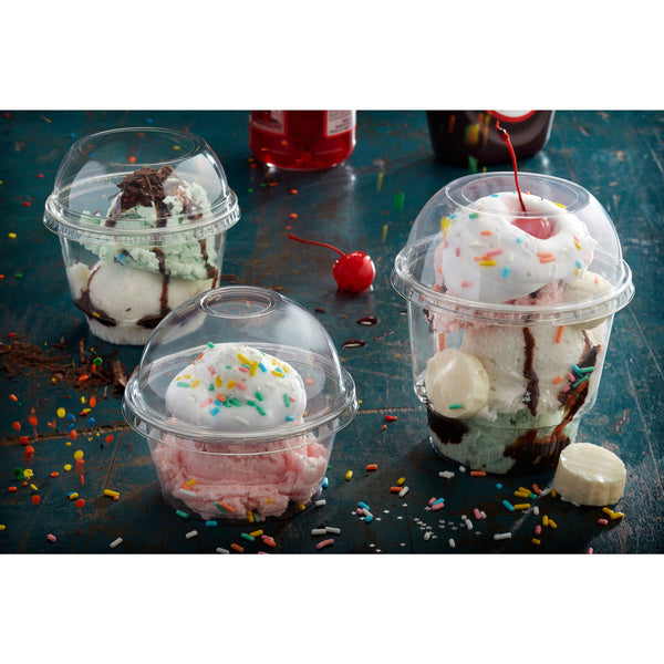 20-PACK OF DISH PLAS SUNDAE CLR 12 OZ