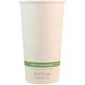 1000-PACK OF CUP HOT 20 oz World Centric Compostable NoTree Bamboo Paper Coffee Cups | 1000 count