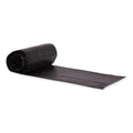 200-PACK OF Heritage Eco Blend Max 33 Gallon Black Trash Can Liners - 25 Bags per Roll, 8 Rolls per Carton, 0.8 mil Thickness
