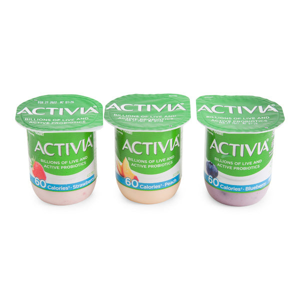 24-PACK OF YOGURT ASST STR/BLU/PCH ACTVIA