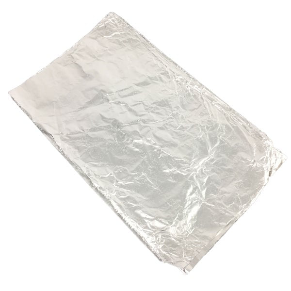 6-PACK OF FOIL SHEET 9X10.75IN SILVER