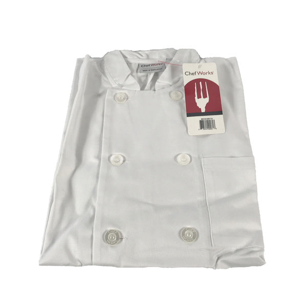 SMALL-PACK OF COAT CHEF BASIC WHT