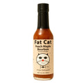 12-PACK OF Sauce Hot, Peach Maple Bourbon Glaze, Fat Cat Gourmet