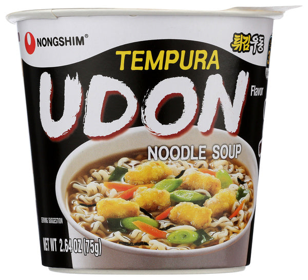 6-PACK OF SOUP NOODLE TEMPURA UDON 2.64 OUNCE - CASE OF 6