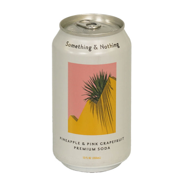 12- PACK OF SODA PINEAPPLE & PINK GRPFRT